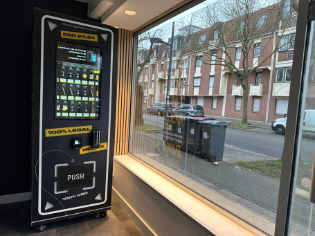 Distributeur Golden CBD installé à Lille (59)