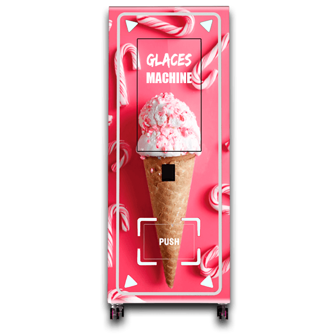 Location distributeur automatique alimentaire de boissons, glaces, confiseries